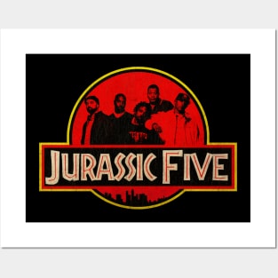 Retro Classic Jurassic 5 Posters and Art